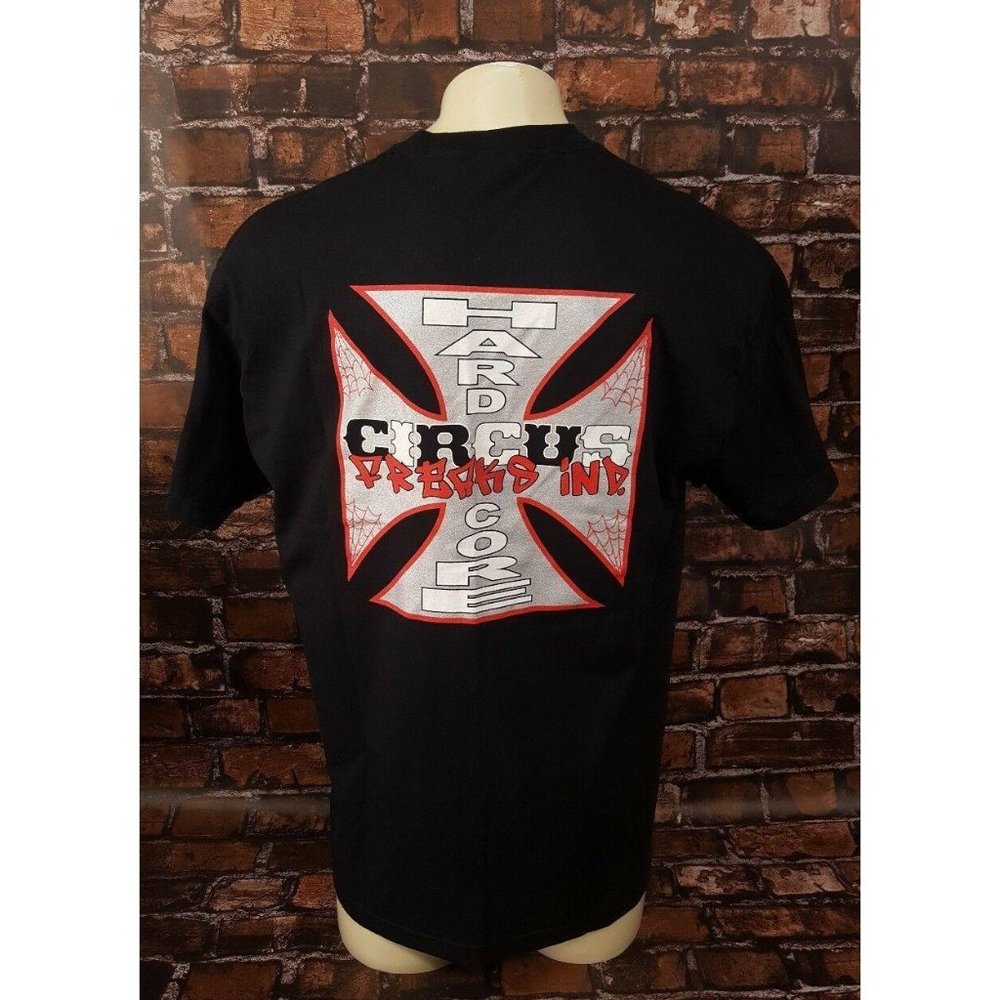 OC Choppers Hard Core Circus Freaks Tee Shirt L